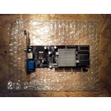 Placa De Video 3d Retro Agp Nvidia Geforce Mx440 Salida Tv