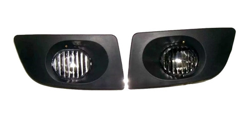 Par Faros Niebla Chevy C2 04 05 06 07 08 + Bases