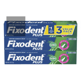 Fixodent Plus Crema Adhesiva Dentadura 2oz Xchws C