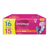 Absorvente Intimus Interno Super C/16