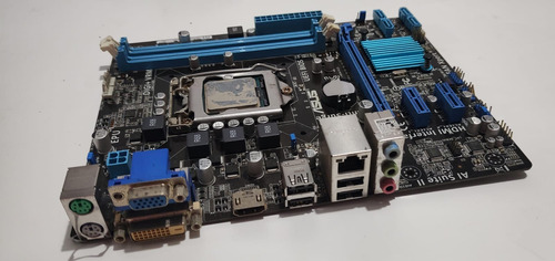 Placa Mãe Asus H61m-a-br Lga 1155 Vga Hdmi Dvi  Ddr3