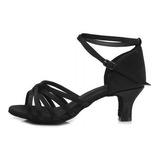 Zapatos De Baile Profesional Con Tacón Para Mujer 5cm/7cm