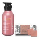 Kit Nativa Spa Loção Hidratante + Sabonete Em Barra Rosé