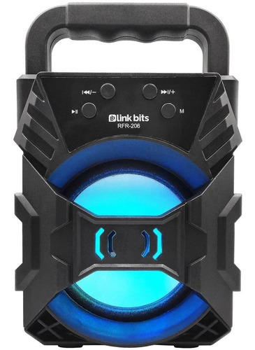 Bocina Linkbits Portátil Bluetooth 4 Usb/micro Sd Radio Fm