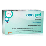 Apoquel 3,6mg Alívio P/ Coceira Cães Em Ate 4 Horas 20 Comp