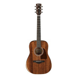 Guitarra Acústica Ibanez Artwood Aw54jr Para Diestros Open Pore Natural Open Pore