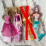 Lote 3 Barbies Muñecas Originales Mattel /8