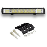 Farol De Milha Barra Led 288w 96 Leds Foco Duplo Automotivo