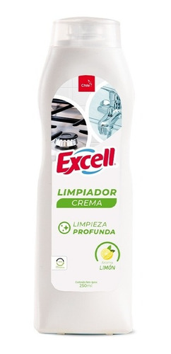 Limpiador Crema Excell 250 Ml