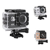 Câmera Filmadora Action Sport 4k Prova D'agua 64 G