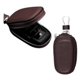 Suvnie Car Key Case, Genuine Leather Auto Key Fob Cover Case