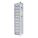 Luminária De Emergência 30 Leds 2 Watts 6500k Bivolt 