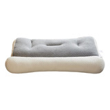 Almohada Ergonómica De Soporte Para El Cuello Blanco Grande