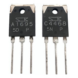 Transistor Par 2sa1695 2sc4468 (1 Par) A1695 C4468 Casado