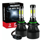 Kit De Faros Delanteros De 4 Lados H7 9005 Led Rayo Bajo