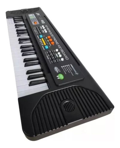 Piano Organeta Teclado Eléctrico 37 Teclas Micrófono 