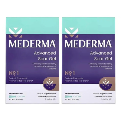 Gel para Cicatrices Mederma Advanced 50g Acné Cirugía Quemaduras | Meses sin interés