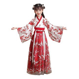 Vestido De Estilo Chino Hanfu Traje Tang Para Niñass