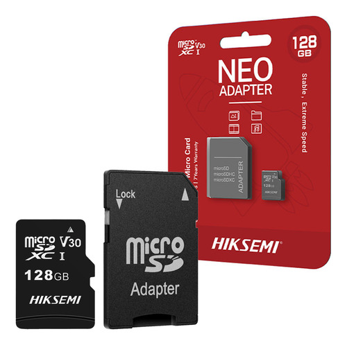 Memoria Micro Sd 128gb Clase 10 Hiksemi Neo Microsdxc