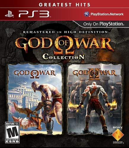 God Of War Collection Greatest Hits Edition Ps3 Fisico
