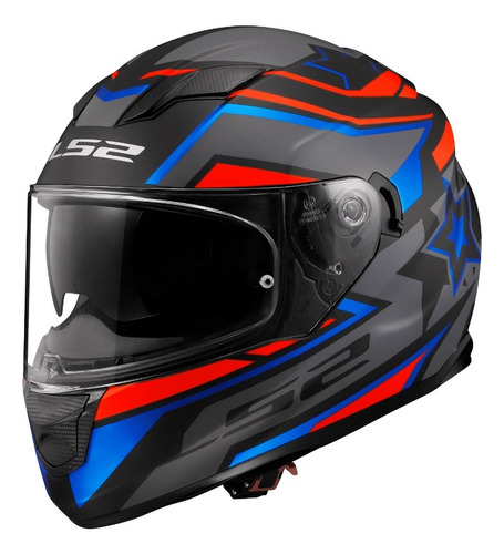 Casco Ls2 320 Integral Evo Fast Ne Ro Fz Twister Calle Dompa