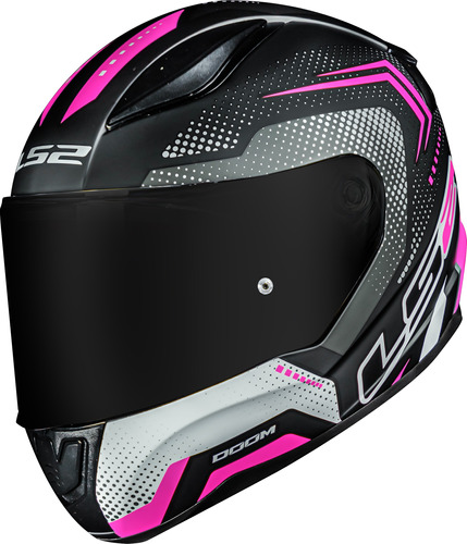 Capacete Ls2 Ff353 Rapid Crypt Preto Fosco Cinza Caveira