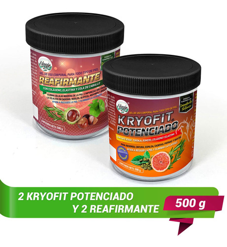 Gel Kryofit Potenciado Reductor Abdomen Panza Y Reafirmante