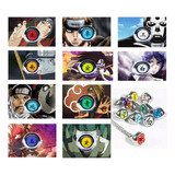 10 Piezas/set Akatsuki Miembro Anillo Cosplay Anime Naruto