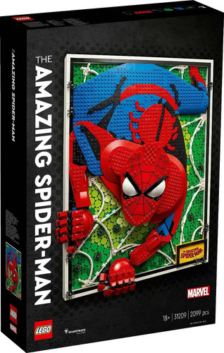  Lego Art 31209  Spider-man (hombre Araña) Bunny Toys