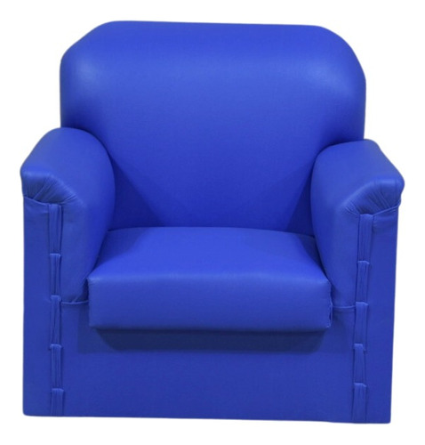 Sillon Individual Infantil Niño Diseño Juego Seguro, Azul