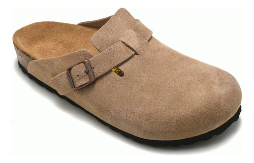Birkenstock Boston Clog Unisex Pantufla Confort Diario Beige | Meses sin interés