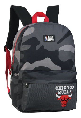 Mochila Deportiva Nba Chicago Bulls Importada Compartimiento