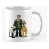 Taza La Familia De Las Ovejas Shaun 1 Calidad Premium