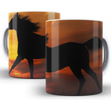 Caneca Cavalo Animal Fazenda Desenho Fofo Porcelana 09