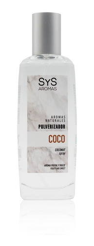 Ambientador Pulverizador Coco 100ml Sys Aromas