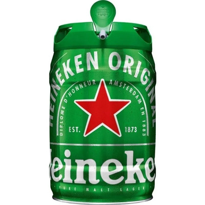 Barril De Cerveja Heineken - 5 Litros - Gelagem Rápida | Parcelamento sem juros