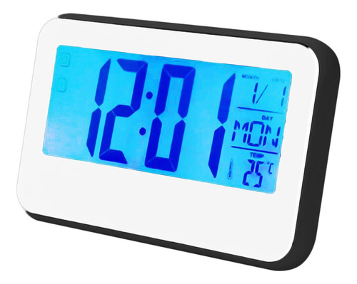 Reloj Despertador Alarma Digital Led Temperatura Fecha Noche