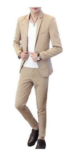 Conjunto Formal De Saco Y Pantalon Slim Fit Juvenil