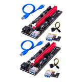 Placa Adaptadora Usb De Extensão Gráfica Pci-e 1x A 16x