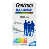 Centrum Multivitamínico Balance Frasco Con 30 Tabletas