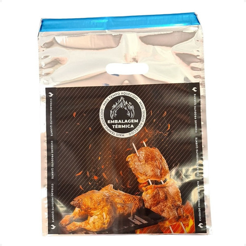 Embalagem Termica P/ Frango E Assados - Delivery - 250 Unid