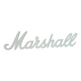 Logo Marshall Amplificador Impreso En 3d 152.4mm