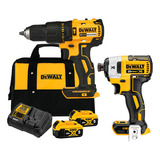 Kit Furadeira Dcd7781+paraf Dcf887 C/ 2 Bateria 5a Dewalt