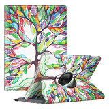 Funda New Para iPad Fintie 10.2 9na/8va/7ma Gen Árbol Amor