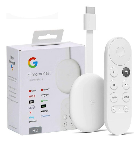 Google Chromecast 4 Con Google Tv Cuarta Generación Hd Hdr