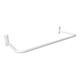 Cabideiro Suspenso Parede Arara Area De Serviço Closet 60cm Cor Branco