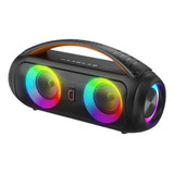 Jauyxian Altavoz Bluetooth Portátil D16 Boombox Grande 40 W