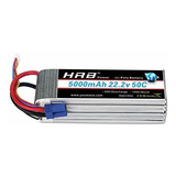 Hrb 6s 5000 Mah 222 V 50c100c Rc Lipo Batería Con Ec5 Plug P