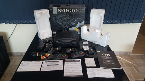 Neo Geo Cd Top-loading Modelo Nacional Completo Na Caixa