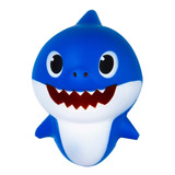 Squishy Jam Colección Baby Shark: Azul Daddy Shark